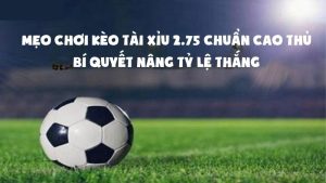 Mẹo chơi kèo tài xỉu 2.75 chuẩn cao thủ – Bí quyết nâng tỷ lệ thắng