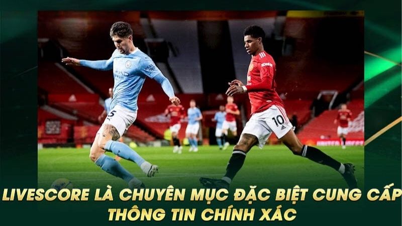 Livescore: Cập nhật tỷ số bóng đá nhanh chóng và chính xác nhất